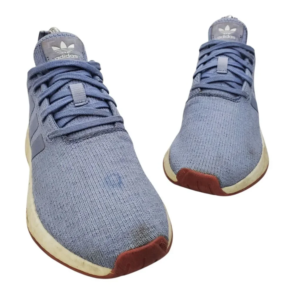 ADIDAS Shoes NMD R2 Boost Womens Size 6.5 Blue White Athletic Sneaker B22695